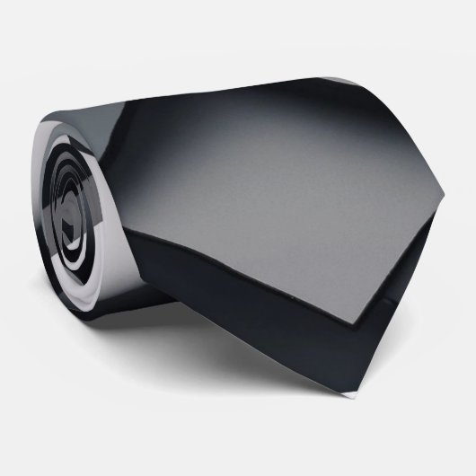 暗正方形無地の模様タイ ネクタイ (ロール)