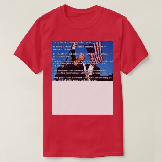 暗殺を企てる領主の祈りの言葉 Tシャツ (デザイン正面)