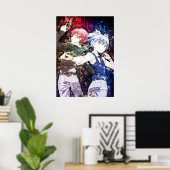 暗殺教室カルマ・ナギサ ポスター (ホームオフィス)