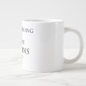 暗殺者おもしろいが失敗した ジャンボコーヒーマグカップ (右)