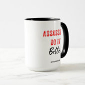 暗殺者それはコーヒー・マグをよくします マグカップ (正面右)