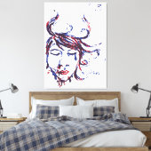 暗海 キャンバスプリント (インサイチュ (寝室))