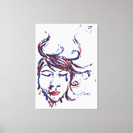 暗海 キャンバスプリント (正面)