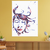 暗海 キャンバスプリント (インサイチュ (リビング))