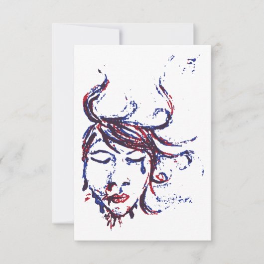 暗海 招待状 (正面)