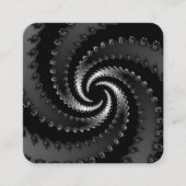 暗渦フラクタル スクエア名刺 (正面)