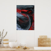 暗炎のドラゴン ポスター (キッチン)