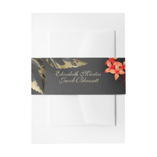 暗熱帯フローラ 招待状ベリーバンド