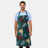 暗熱帯 エプロン (着用した状態)