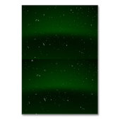 暗王室の緑葉金ゴールド結婚枠 テーブルナンバー (裏面)