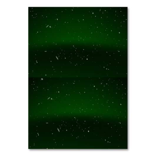 暗王室の緑葉金ゴールド結婚枠 テーブルナンバー (裏面)