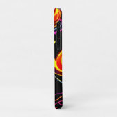 暗白熱［赤熱］光を放ついキャンバス上の炎アイコン Case-Mate iPhoneケース (裏面/左)