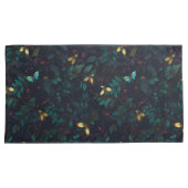 暗白熱［赤熱］光を放つ葉の昆虫 枕カバー (正面右)