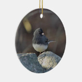 暗目のユキヒメドリ セラミックオーナメント (右)