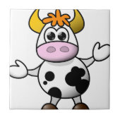 暗示的な牛 タイル (正面)