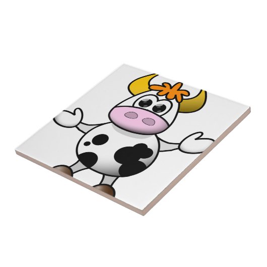 暗示的な牛 タイル (側面)
