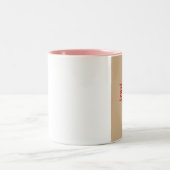 "暗示的に信頼Nabokov " ツートーンマグカップ (中央)