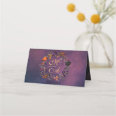 暗秋フローラゴシック プレイスカード (裏面)