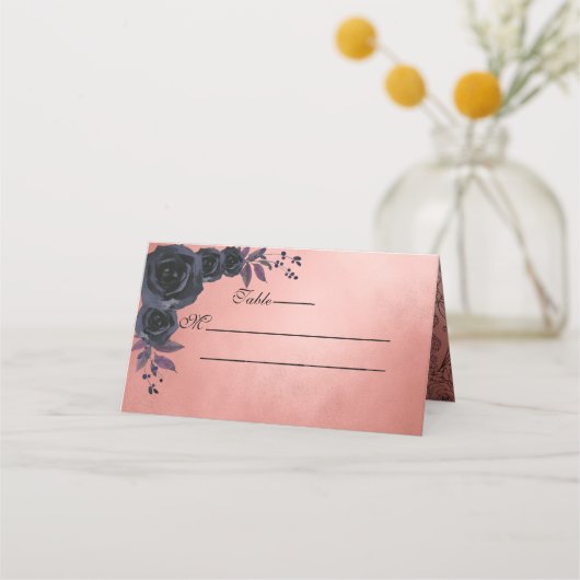 暗秋フローラゴシック プレイスカード (正面)