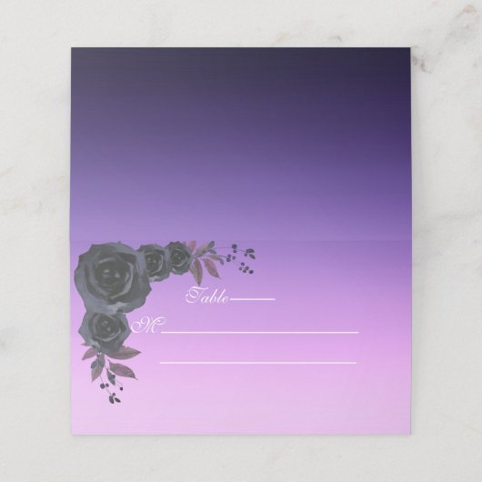 暗秋フローラゴシック プレイスカード (外部開封)