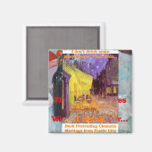 暗突起口唇炎メリタージュワイン太平洋 マグネット (正面/裏面)