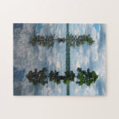 暗素晴らしい湿地ノースカロライナ州。 ジグソーパズル (横)