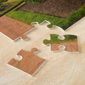 暗素晴らし色湿地ノースカロライナ ジグソーパズル (側面)