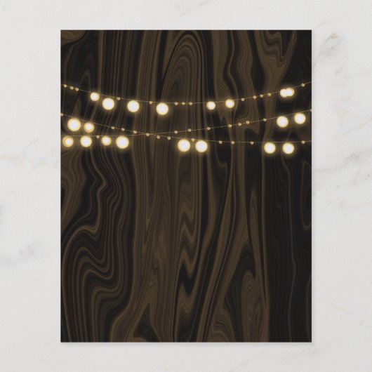 暗素朴い木材とライト4写真の保存日付 (裏面)