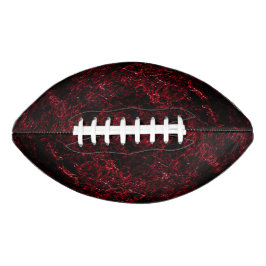 暗素朴い赤の背景にスポンジ状の赤 アメリカンフットボール