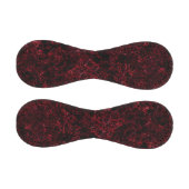 暗素朴い赤の背景にスポンジ状の赤 野球ボール (パネル)