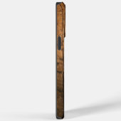 暗素朴動揺していアウトドアズバーンウッドパターン Case-Mate iPhoneケース (裏面 / 右)