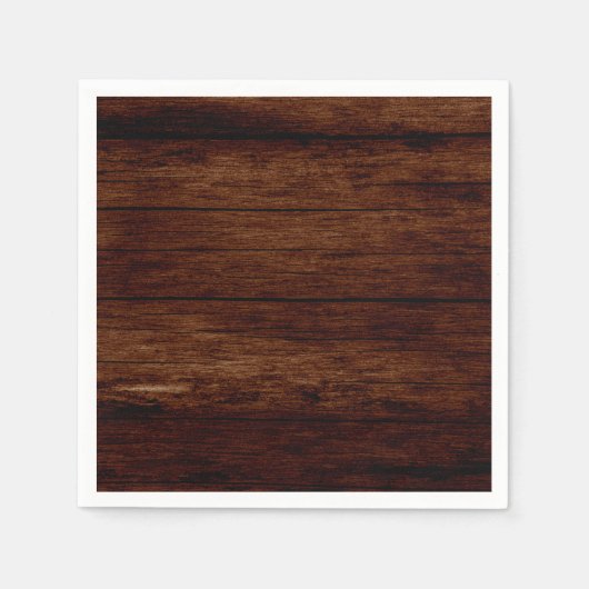 暗素朴材 スタンダードカクテルナプキン (正面)