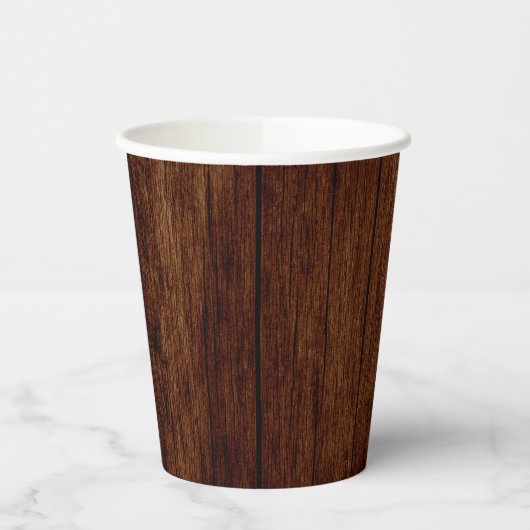暗素朴材 紙コップ (左)