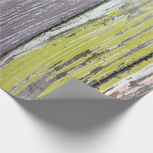 暗絵を描色の木材包装紙 ラッピングペーパー (角)