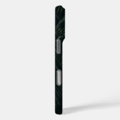 暗緑色のシダの葉の影 – 植物学 Case-Mate iPhoneケース (裏面 / 右)