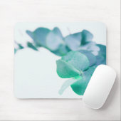 暗緑色ユーカリ マウスパッド (マウス)