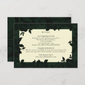 暗緑色華美フローラ結婚の詳細 (正面/裏面)