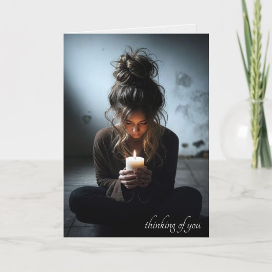 暗考えい部屋にいる君の娘 カード (正面)