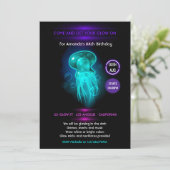 暗航海のいネオンパーティーの夏の輝き 招待状 (スタンド正面)