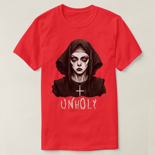 暗色ゴシックの悪魔 Tシャツ (デザイン正面)