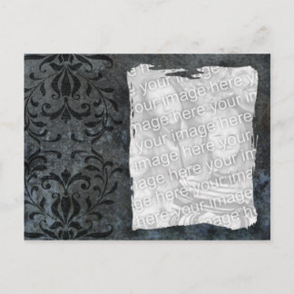 暗色テンプレート ポストカード