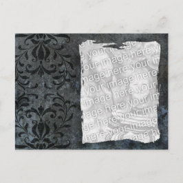 暗色テンプレート ポストカード