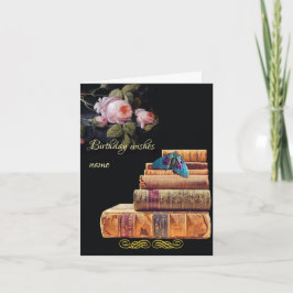 暗色学界ゴシック誕生日 カード