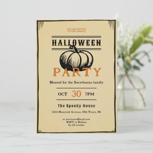 暗色学界ヴィンテージ 招待状 (スタンド正面)