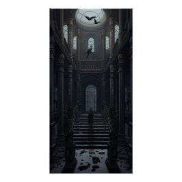 暗色学美学ゴシック図書館学院 ポスター