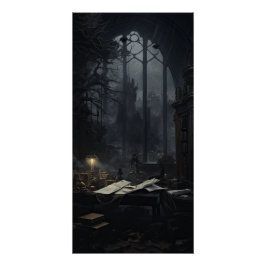 暗色学美学ゴシック学院 ポスター