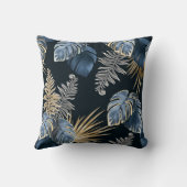 暗葉色向植物装飾用クッション クッション (裏面)