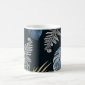 暗葉色向植物 コーヒーマグカップ (中央)