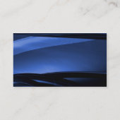 暗藍色モダンなビジネスプロフィールカード 名刺 (裏面)
