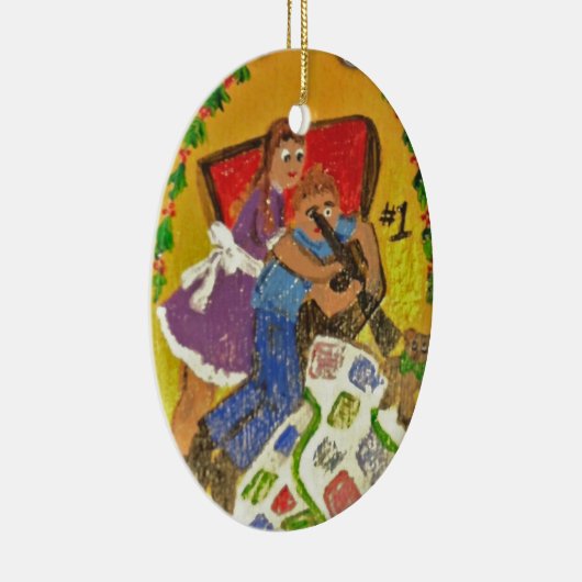 暗褐色のアメリカクロクマ-エピソード1のオーナメント セラミックオーナメント (右)